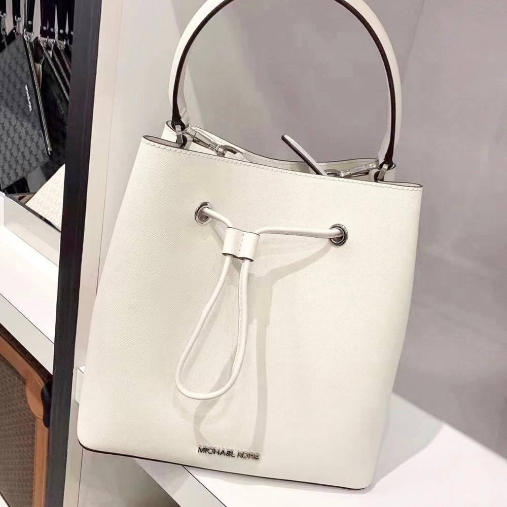Michael Kors Suri Large Bucket Messenger Crossbody Bag Medium 10x10 - Picture 3 of 7